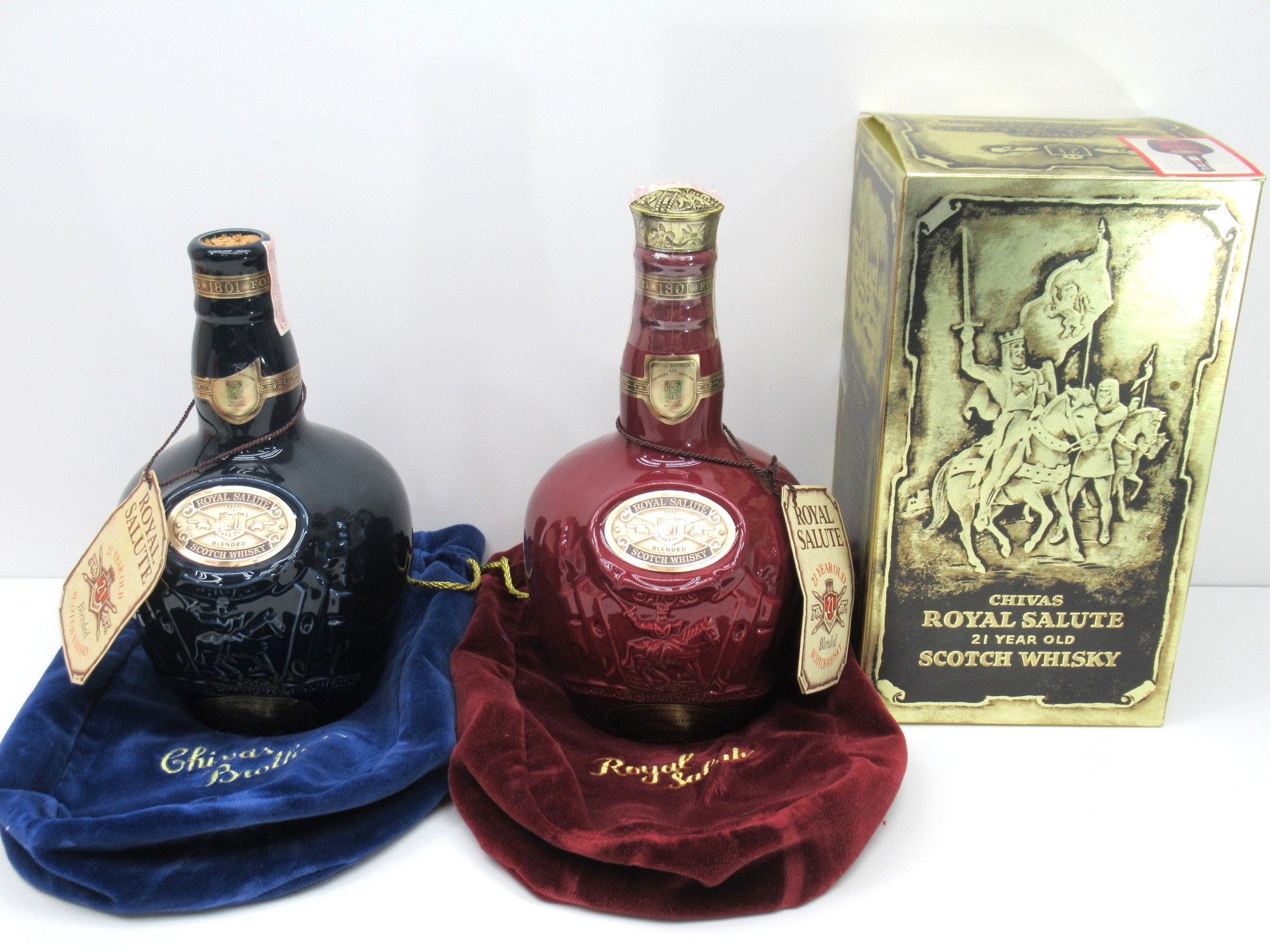 ROYAL SALUTE ロイヤルサルート 21年 スコッチ ウイスキー 店頭にて